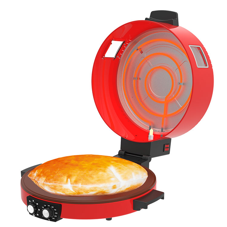 Aluminum 45cm Portable Round Bread Maker Home Arabic